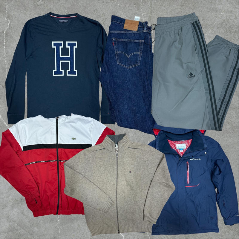BOX 20KG MAN'S/WOMAN'S - MIX OF BRANDED WINTER SPORTSWEAR