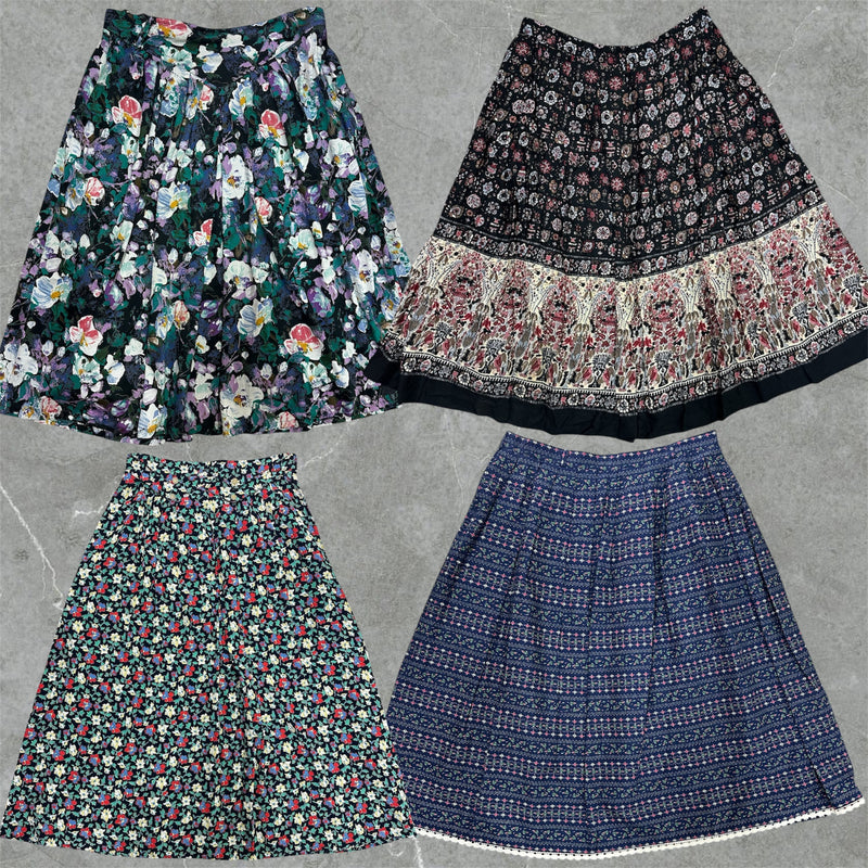 BOX 25KG DONNA - GONNE ESTIVE Anni 80s/90s