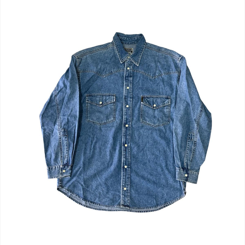 BOX 25KG UOMO - Camicie Jeans Anni 90s PZ60/65