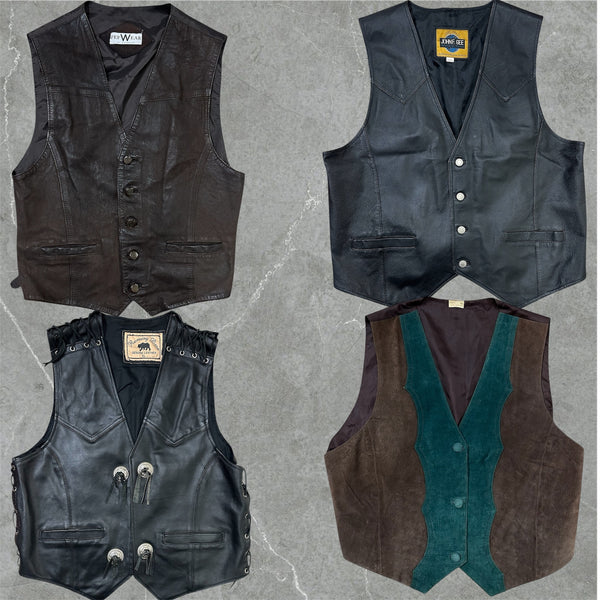 BOX 20KG UOMO/DONNA - GILET IN PELLE