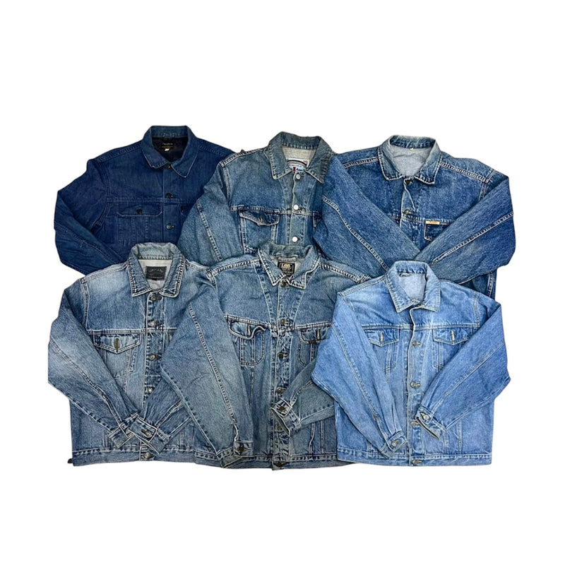 BOX 25KG UOMO - Giubbotti di Jeans Anni 90s