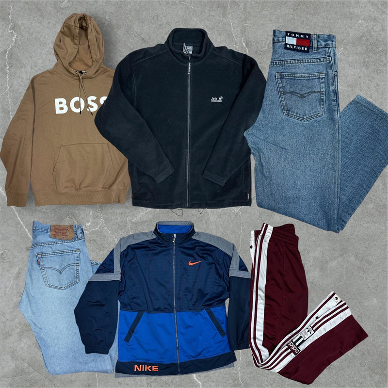 BOX 20KG MAN'S/WOMAN'S - MIX OF BRANDED WINTER SPORTSWEAR