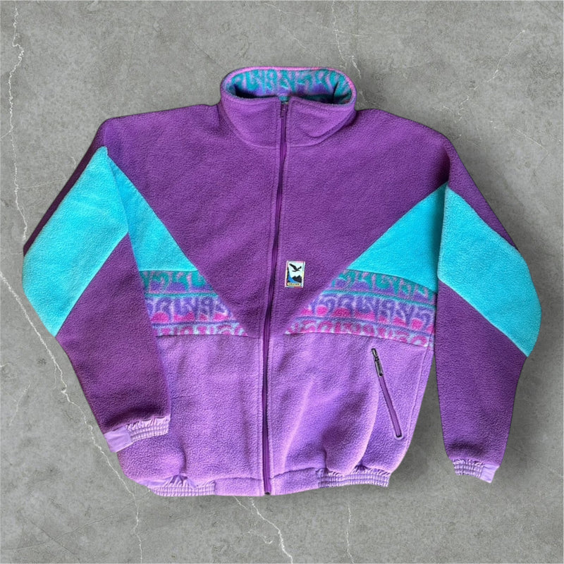 BOX 15KG UNISEX -  COLORFUL FLEECE SWEARTSHIRT 90s