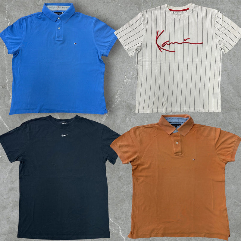 BOX 25KG UOMO / DONNA - T- SHIRT E POLO SPORTIVE BRANDED