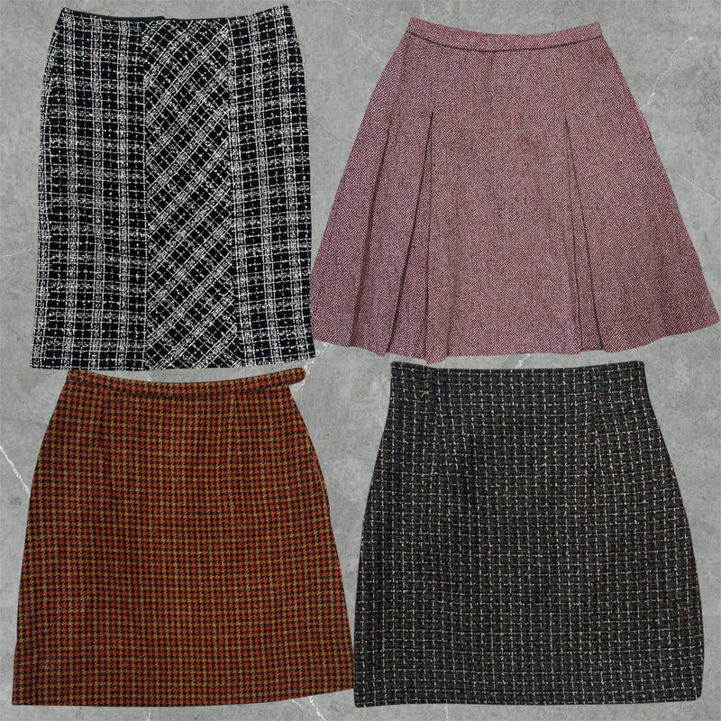 BOX 25KG WOMAN'S - WINTER PENCIL SKIRTS 80s/90s