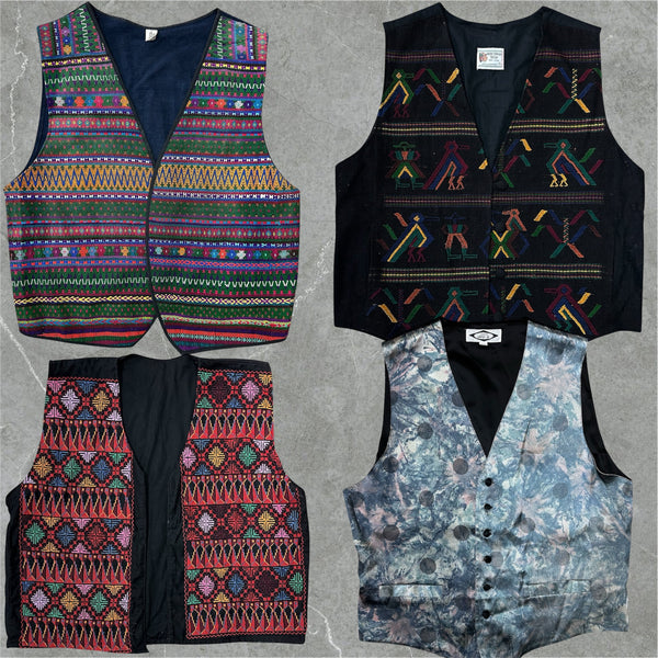 BOX 2OKG UOMO/DONNA - GILET IN COTONE Anni 80s/90s