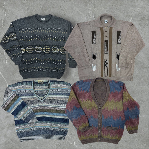 MIX MAGLIONI UOMO ANNI 90s BOX KG20