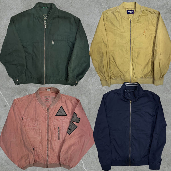 BOX 25KG MAN'S- COTTON BOMBER JACKETS