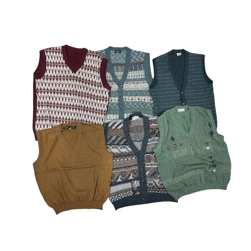 BOX 20KG UOMO - Maglioni Smanicati Anni 80 e 90