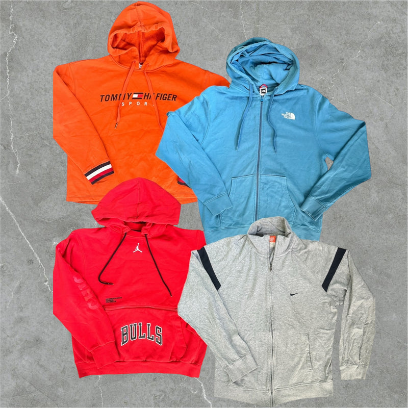 BOX 25KG MAN'S/WOMAN'S- MIX BRANDED SPORT SWEARTSHIRT