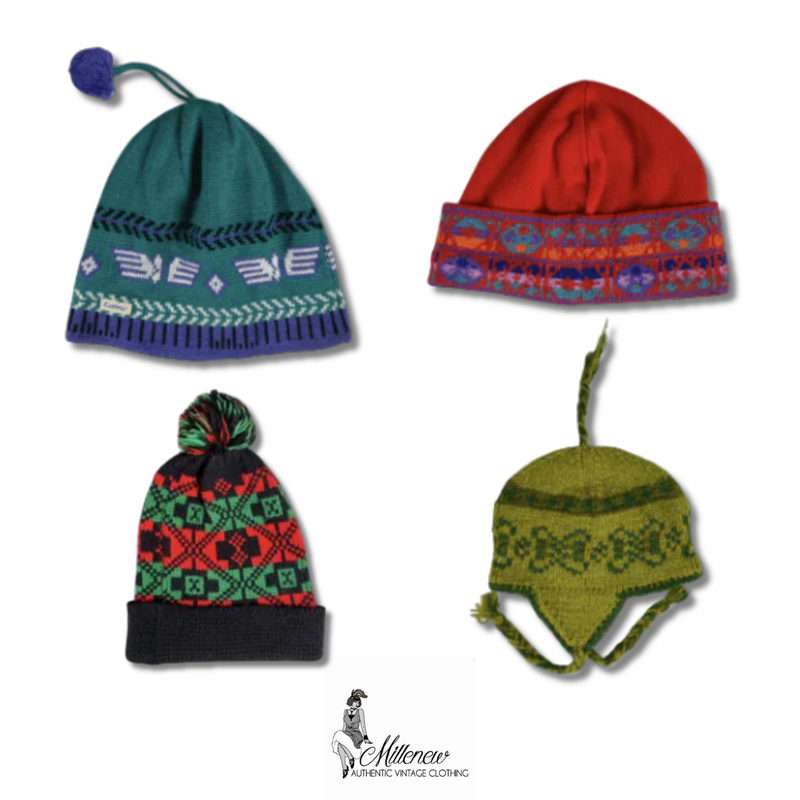 Cappelli Vintage di Lana e da Sci
