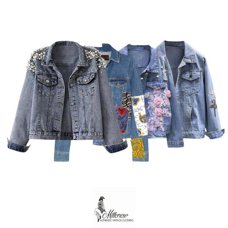 Anni '80/'90 Giacche di Jeans Da Donna