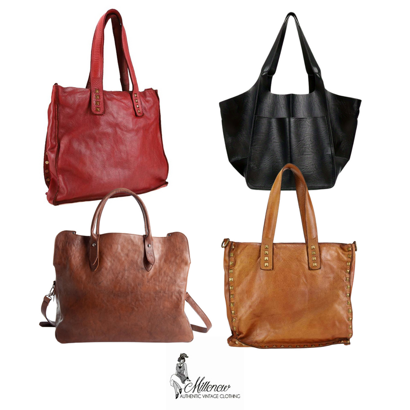 Borse Vintage Grandi in Pelle