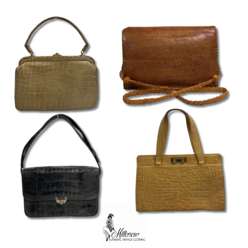 Borse Vintage di Pelle di Coccodrillo