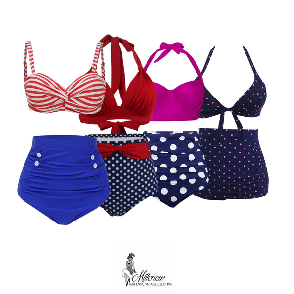 Anni '50/'60 Costume da Bagno da Donna