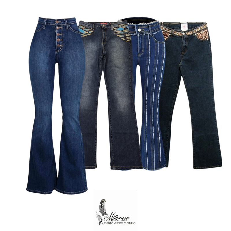 Anni '80/90 Pantaloni di Jeans da Donna