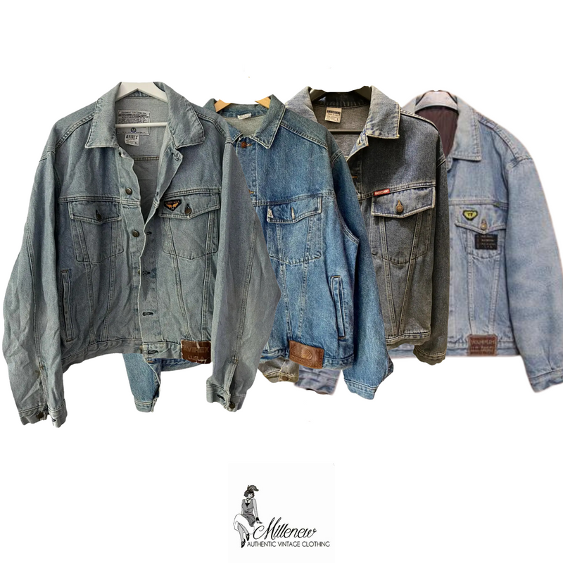 Anni '80/'90 Giacche di Jeans da Uomo