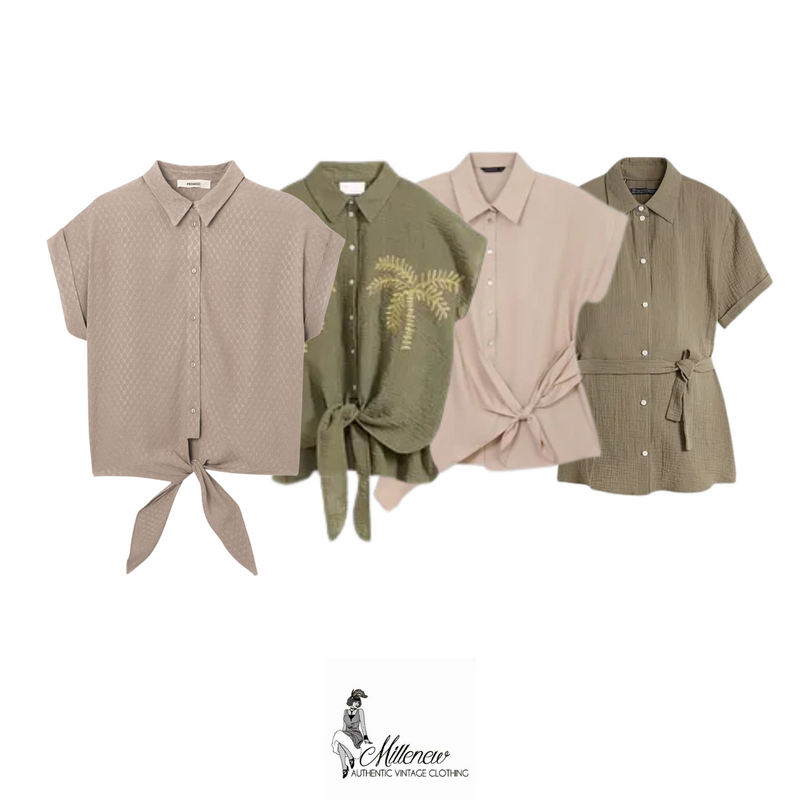 Anni '80/'90 Camicie Estive da Donna